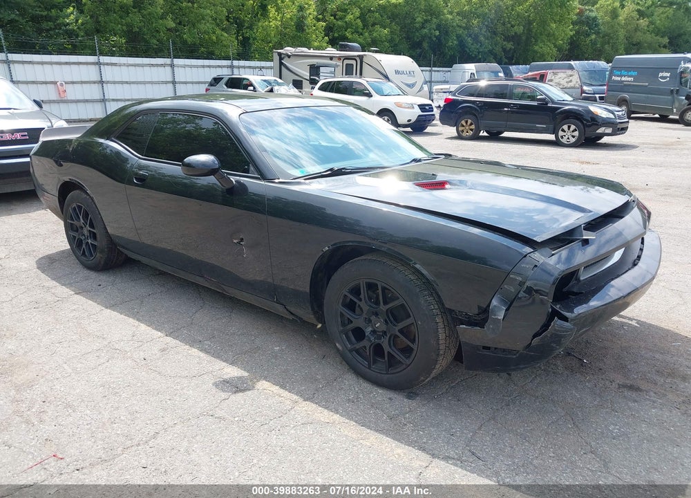 2012 DODGE CHALLENGER SXT VIN: 2C3CDYAG5CH292082