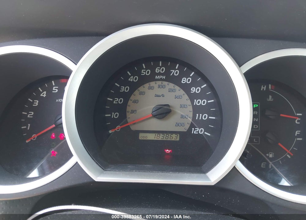 2009 TOYOTA TACOMA PRERUNNER V6 VIN: 3TMJU62N69M071556
