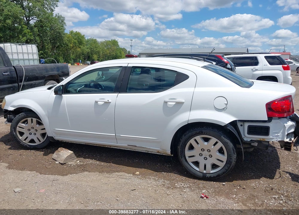 2011 DODGE AVENGER EXPRESS VIN: 1B3BD4FB8BN578996