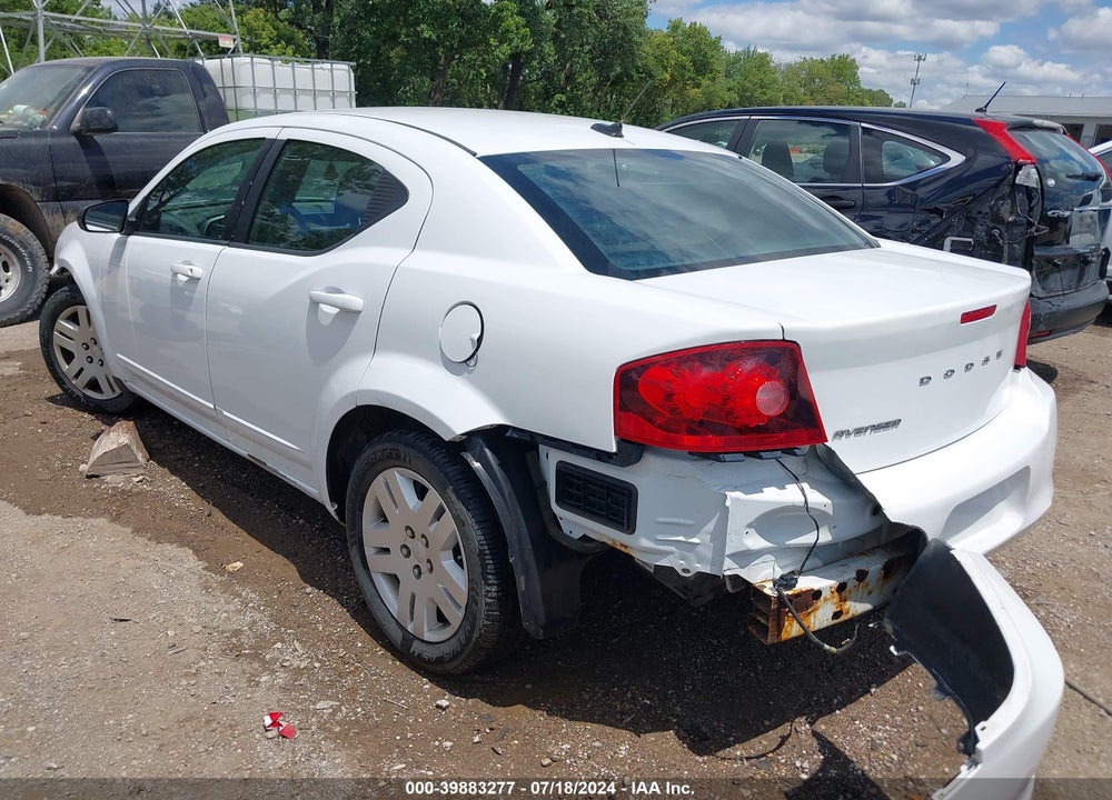 2011 DODGE AVENGER EXPRESS VIN: 1B3BD4FB8BN578996