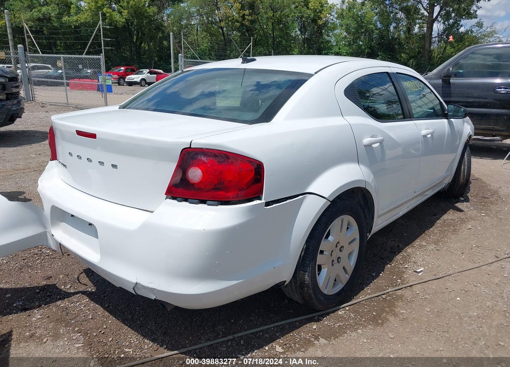 2011 DODGE AVENGER EXPRESS VIN: 1B3BD4FB8BN578996
