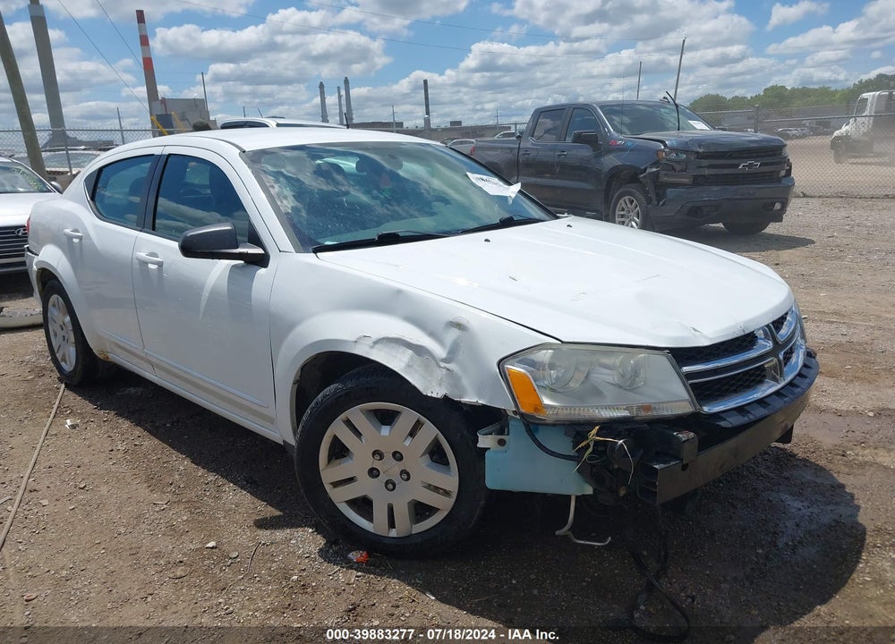 2011 DODGE AVENGER EXPRESS VIN: 1B3BD4FB8BN578996
