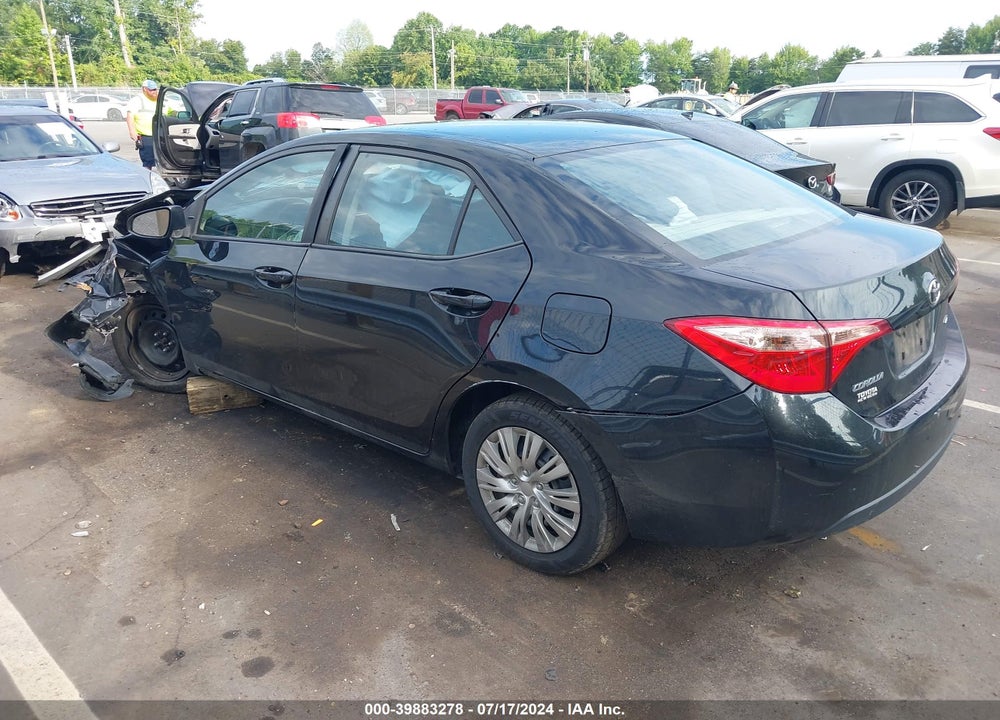 2019 TOYOTA COROLLA LE VIN: 2T1BURHE3KC211641