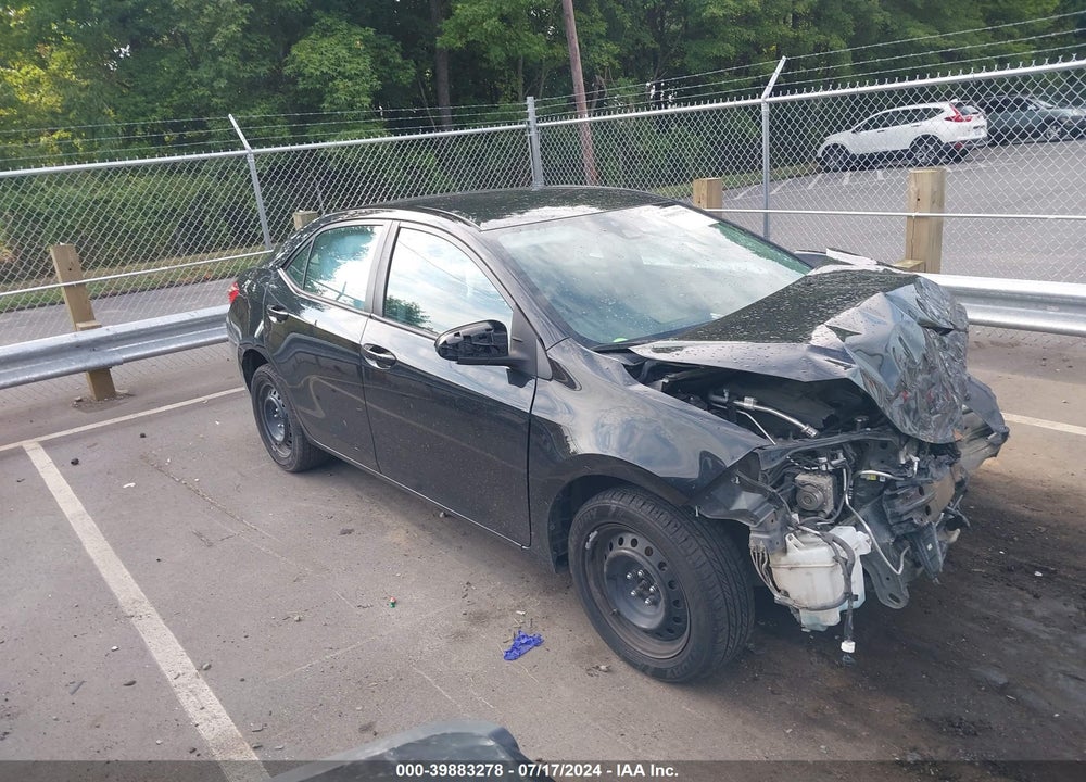 2019 TOYOTA COROLLA LE VIN: 2T1BURHE3KC211641