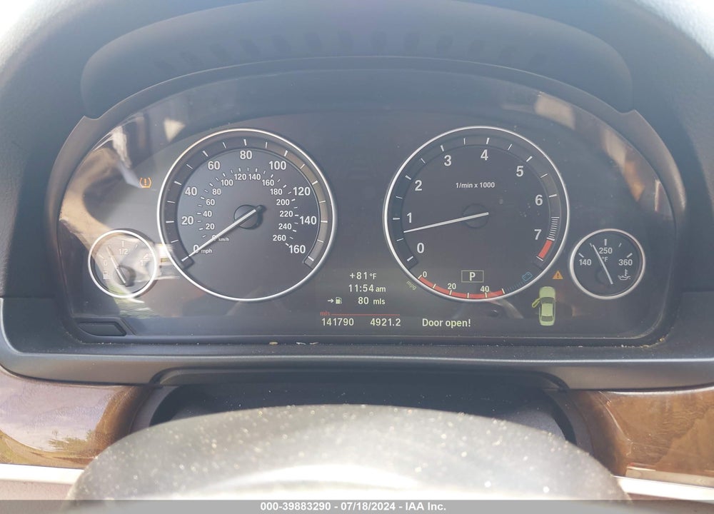 2011 BMW 535I XDRIVE VIN: WBAFU7C55BC877578