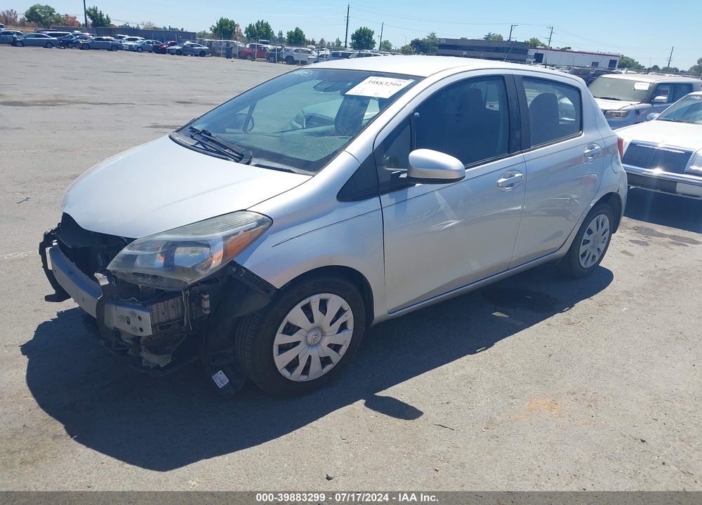 2017 TOYOTA YARIS L VIN: VNKKTUD30HA083776