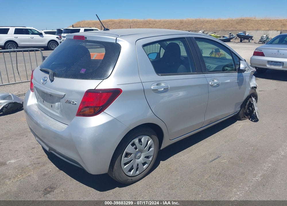 2017 TOYOTA YARIS L VIN: VNKKTUD30HA083776