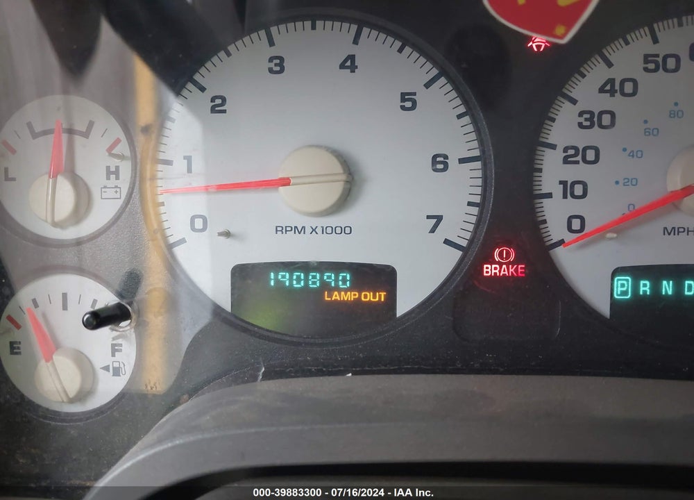 2004 DODGE RAM 1500 ST VIN: 1D7HA16D04J124906