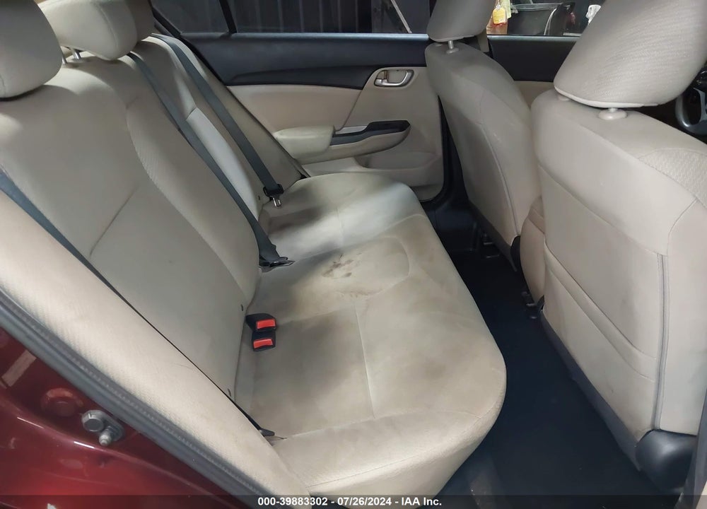 2013 HONDA CIVIC LX VIN: 19XFB2F5XDE219662
