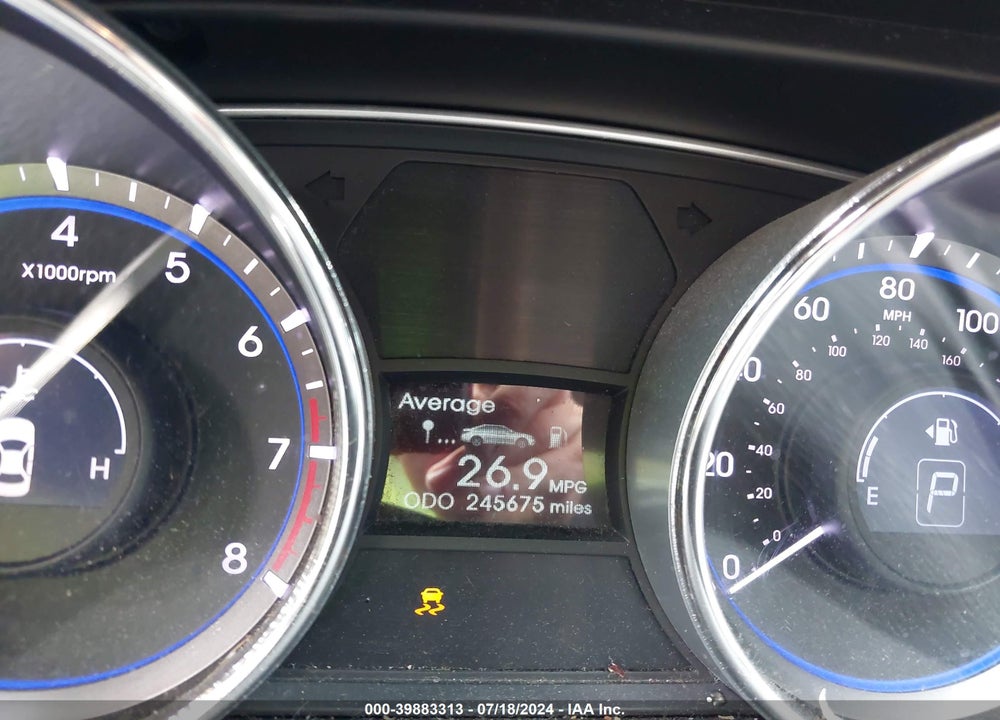 2011 HYUNDAI SONATA SE VIN: 5NPEC4AC2BH065189