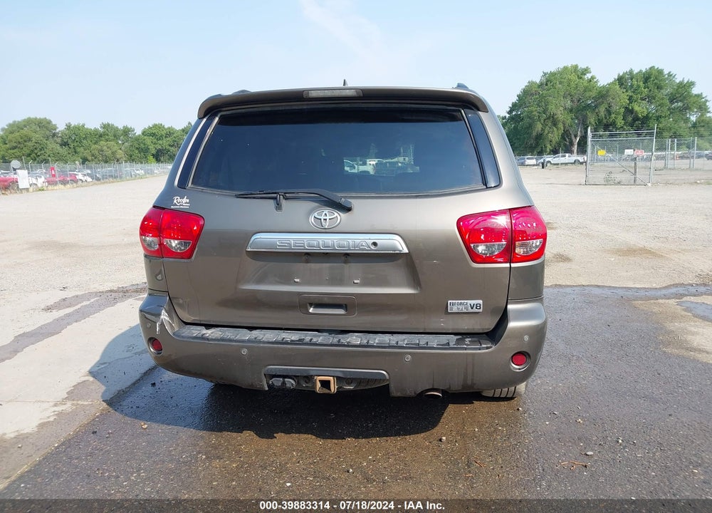 2012 TOYOTA SEQUOIA VIN: 5TDDY5G12CS065696