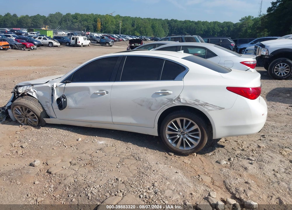 2016 INFINITI Q50 3.0T PREMIUM VIN: JN1EV7AR3GM345378