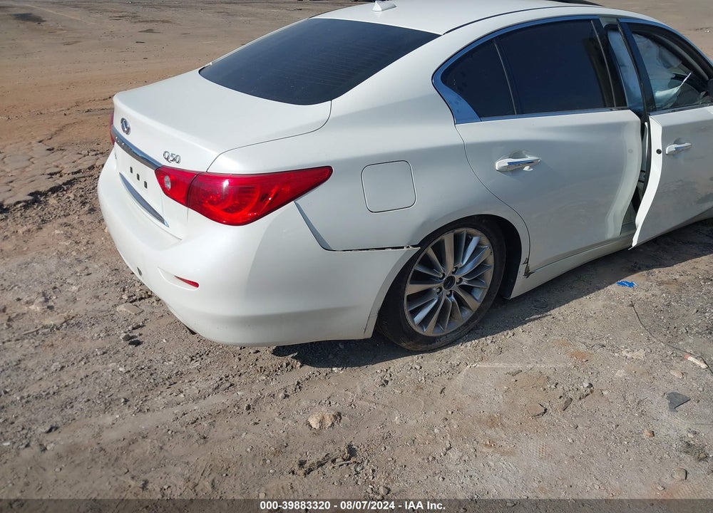 2016 INFINITI Q50 3.0T PREMIUM VIN: JN1EV7AR3GM345378
