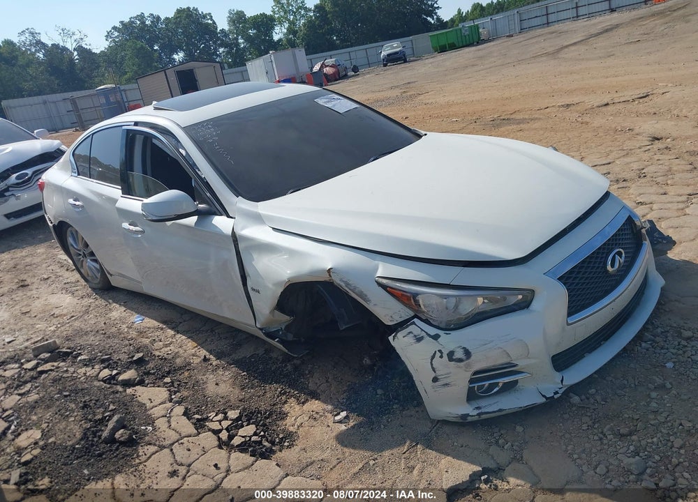 2016 INFINITI Q50 3.0T PREMIUM VIN: JN1EV7AR3GM345378