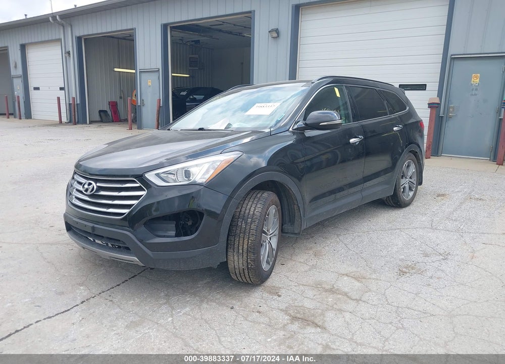 2014 HYUNDAI SANTA FE LIMITED VIN: KM8SR4HF2EU075549