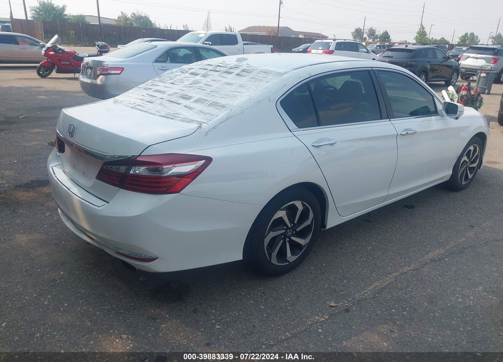 2016 HONDA ACCORD EX VIN: 1HGCR2F71GA087108