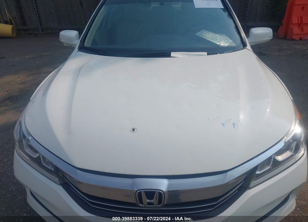 2016 HONDA ACCORD EX VIN: 1HGCR2F71GA087108