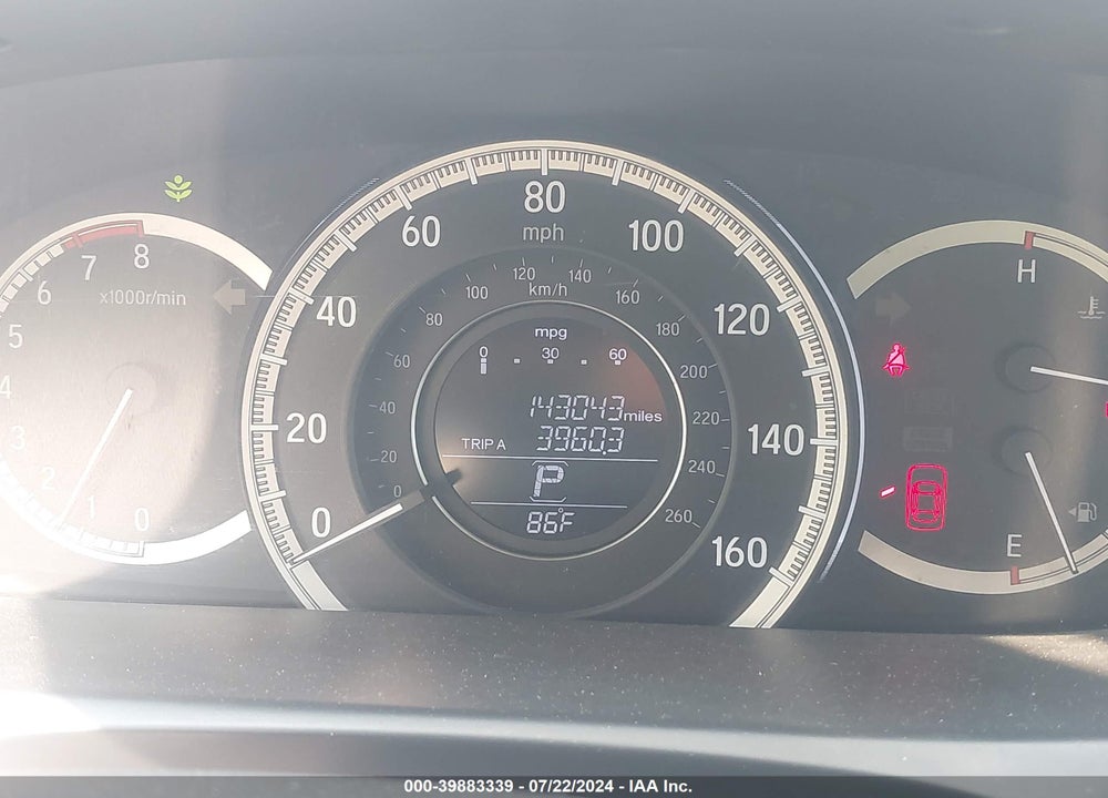 2016 HONDA ACCORD EX VIN: 1HGCR2F71GA087108