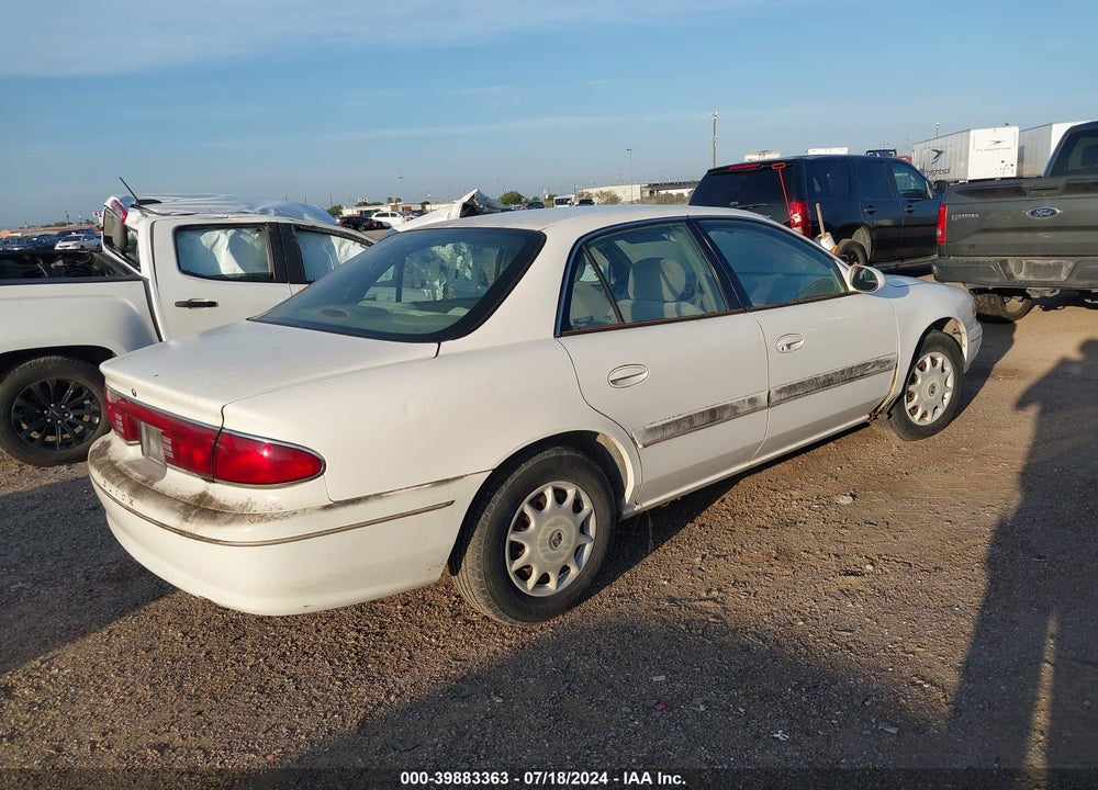 2001 BUICK CENTURY CUSTOM VIN: 2G4WS52J111250551