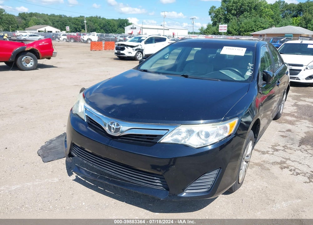 2012 TOYOTA CAMRY LE VIN: 4T1BF1FK6CU021871