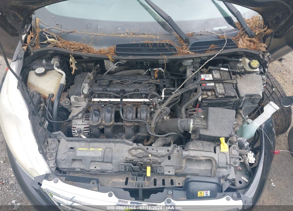 2011 FORD FIESTA SE VIN: 3FADP4BJ1BM108904