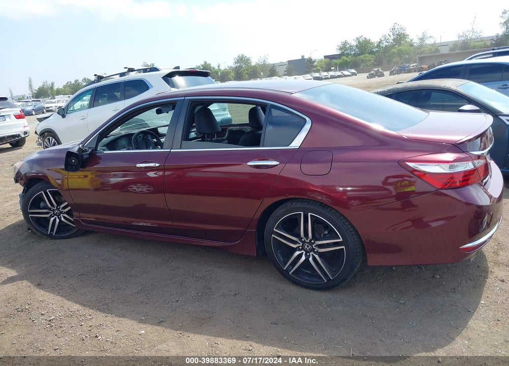 2016 HONDA ACCORD SPORT VIN: 1HGCR2F54GA080233