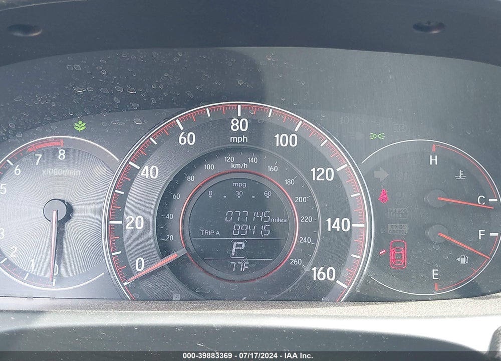 2016 HONDA ACCORD SPORT VIN: 1HGCR2F54GA080233