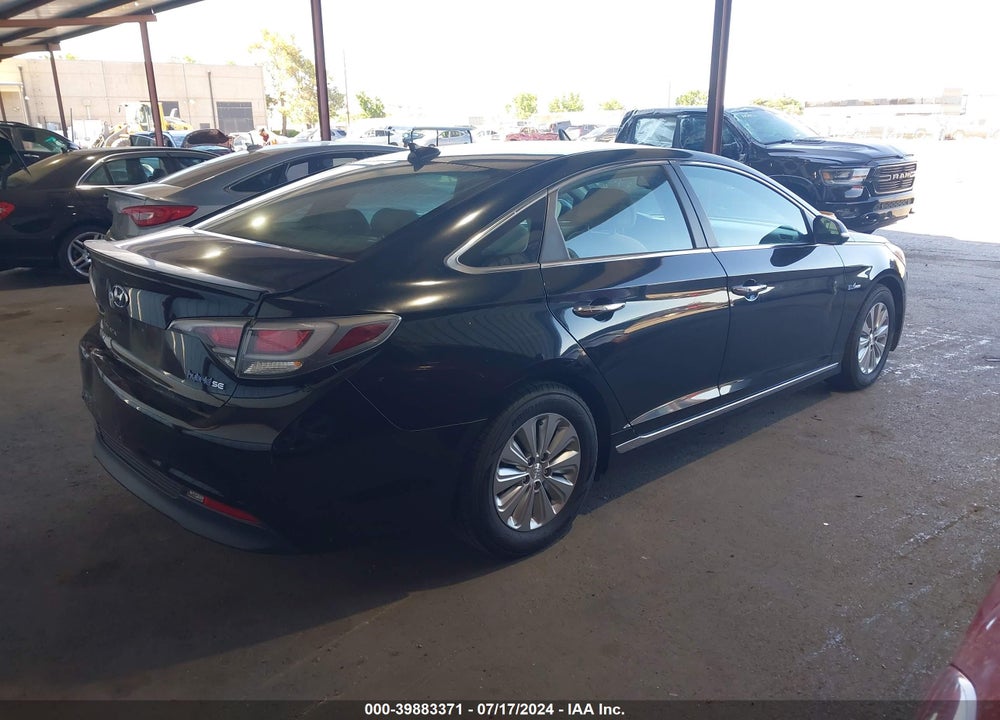 2016 HYUNDAI SONATA HYBRID SE VIN: KMHE24L19GA040296