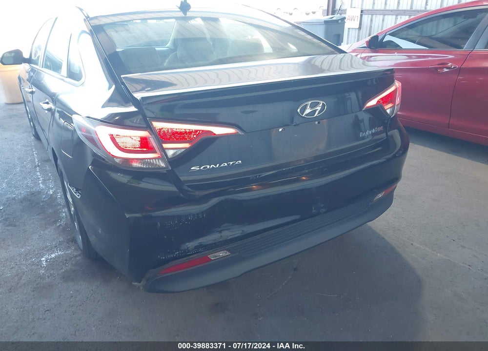 2016 HYUNDAI SONATA HYBRID SE VIN: KMHE24L19GA040296