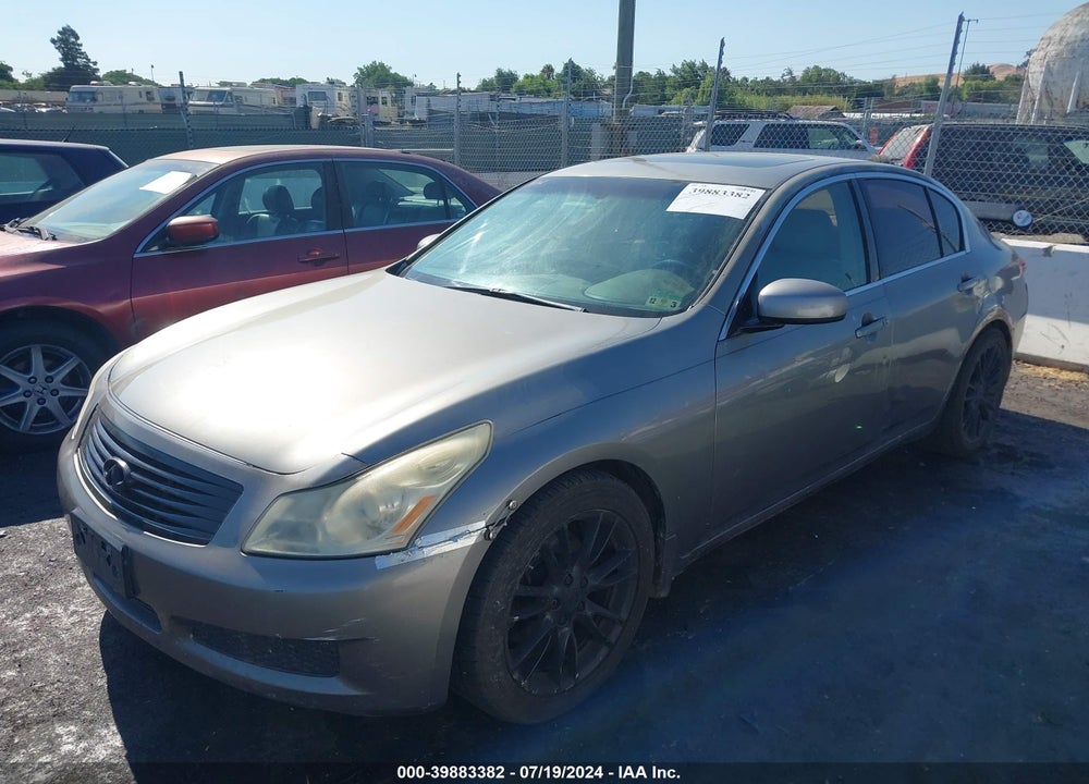 2007 INFINITI G35 JOURNEY VIN: JNKBV61E37M727786