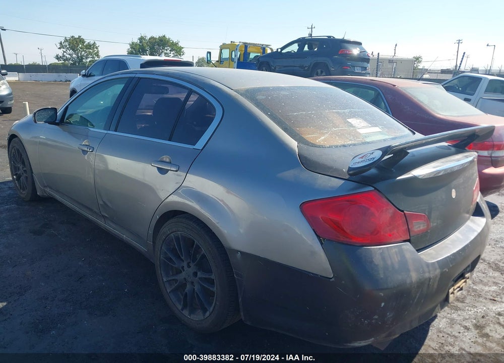 2007 INFINITI G35 JOURNEY VIN: JNKBV61E37M727786
