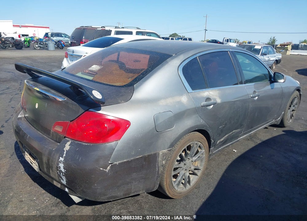 2007 INFINITI G35 JOURNEY VIN: JNKBV61E37M727786