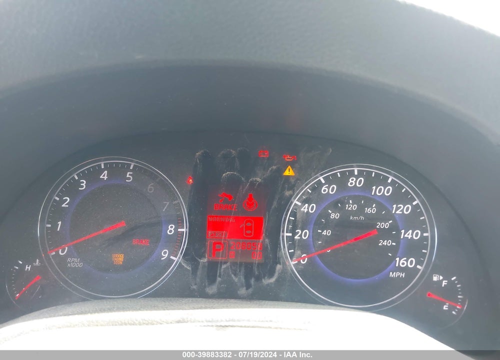 2007 INFINITI G35 JOURNEY VIN: JNKBV61E37M727786