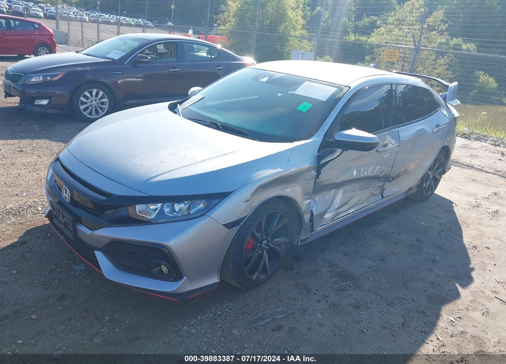 2019 HONDA CIVIC SPORT VIN: SHHFK7H47KU212594