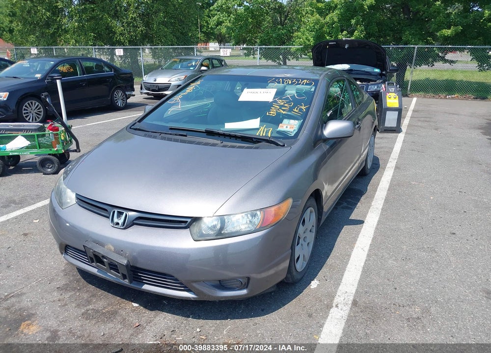 2006 HONDA CIVIC LX VIN: 2HGFG12676H553067