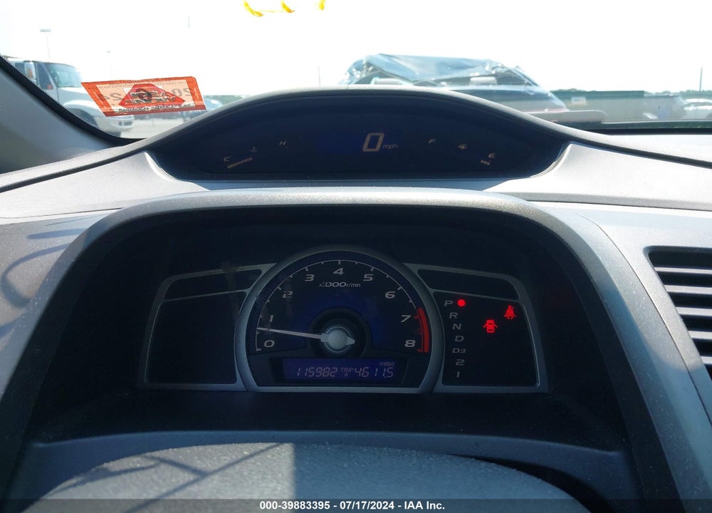 2006 HONDA CIVIC LX VIN: 2HGFG12676H553067