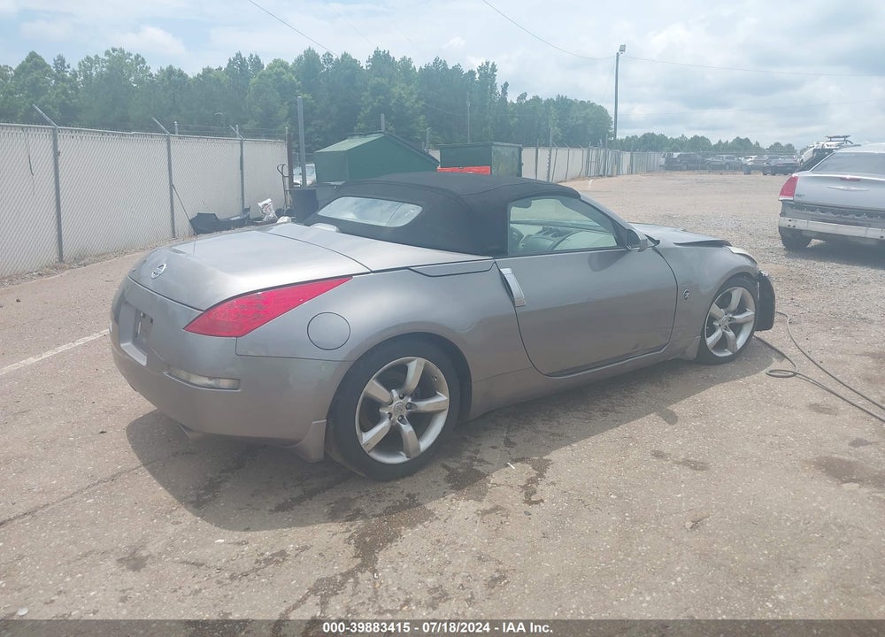 2008 NISSAN 350Z TOURING VIN: JN1BZ36A58M850438