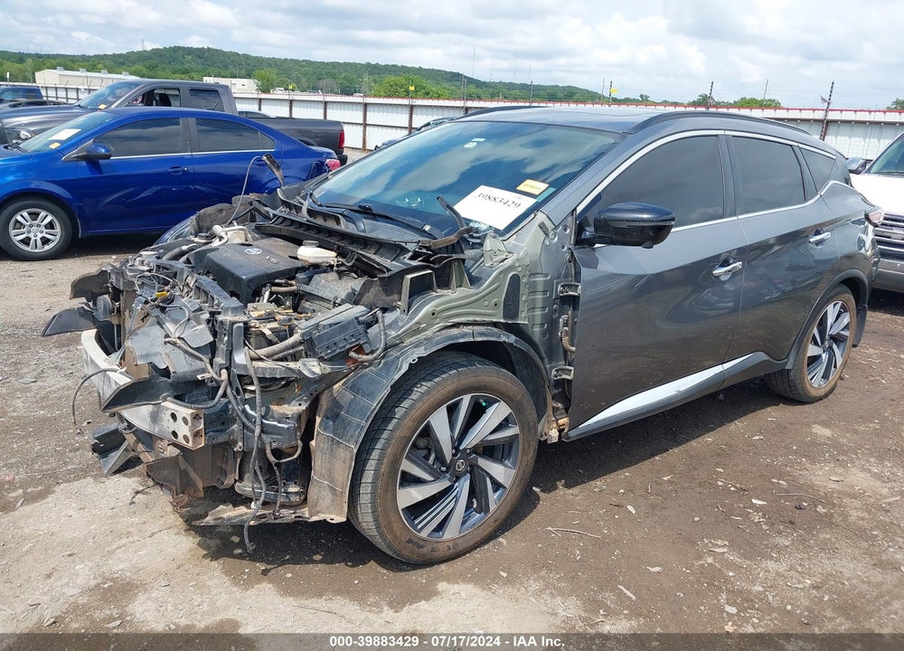 2017 NISSAN MURANO PLATINUM VIN: 5N1AZ2MH1HN183246
