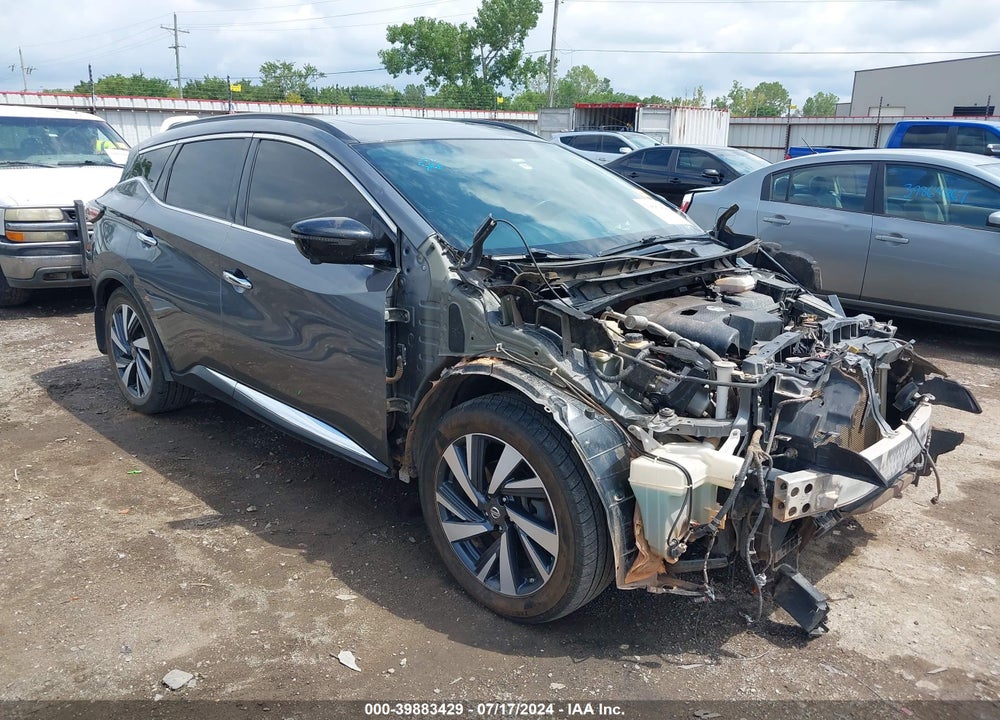 2017 NISSAN MURANO PLATINUM VIN: 5N1AZ2MH1HN183246