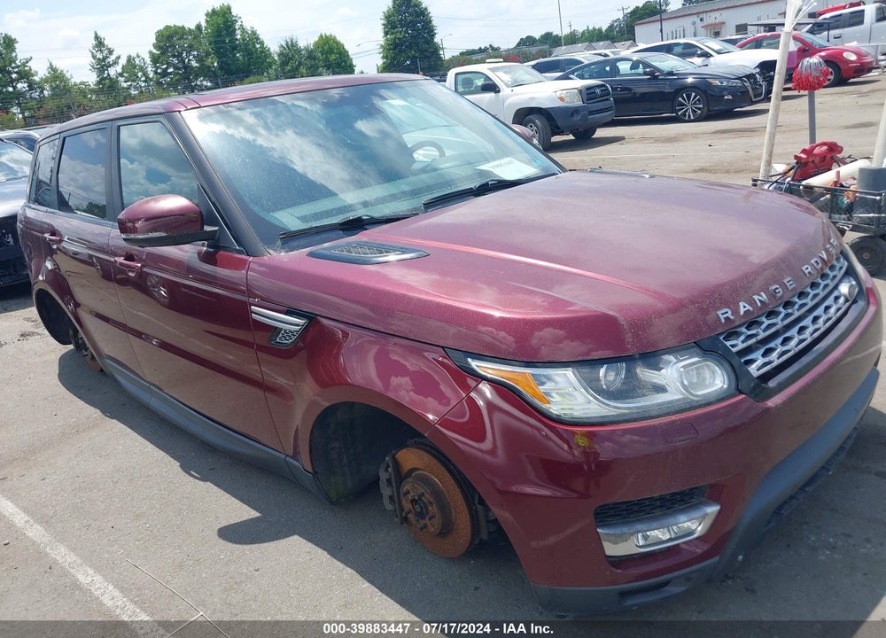 2015 LAND ROVER RANGE ROVER SPORT 3.0L V6 SUPERCHARGED HSE VIN: SALWR2VF0FA612736