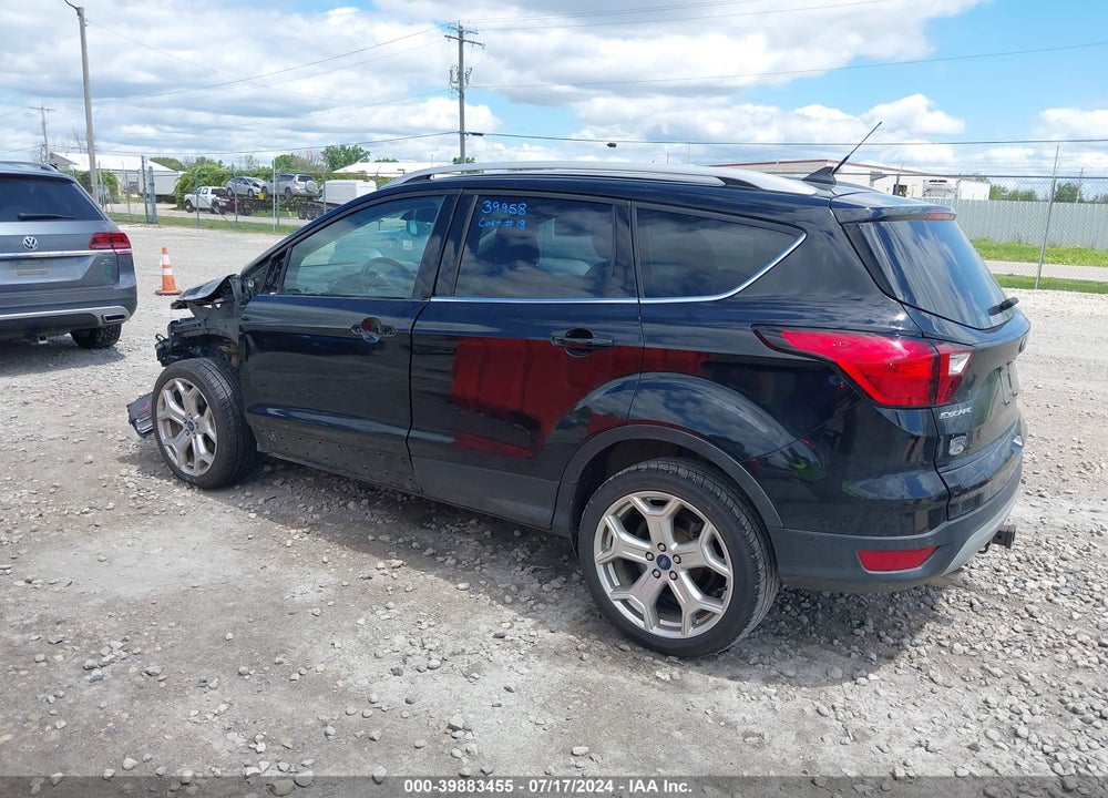 2019 FORD ESCAPE TITANIUM VIN: 1FMCU9J99KUC48404