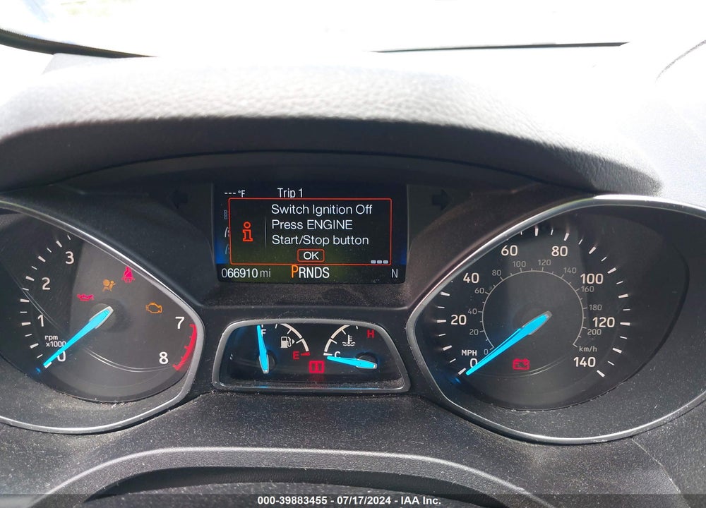 2019 FORD ESCAPE TITANIUM VIN: 1FMCU9J99KUC48404