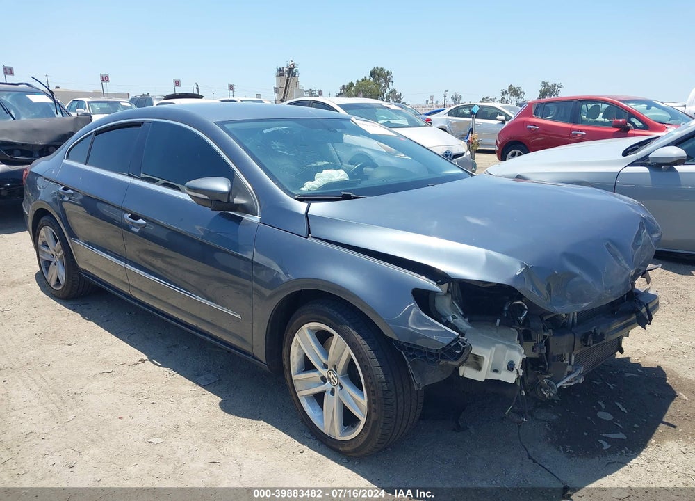 2014 VOLKSWAGEN CC 2.0T SPORT VIN: WVWBP7AN5EE527274