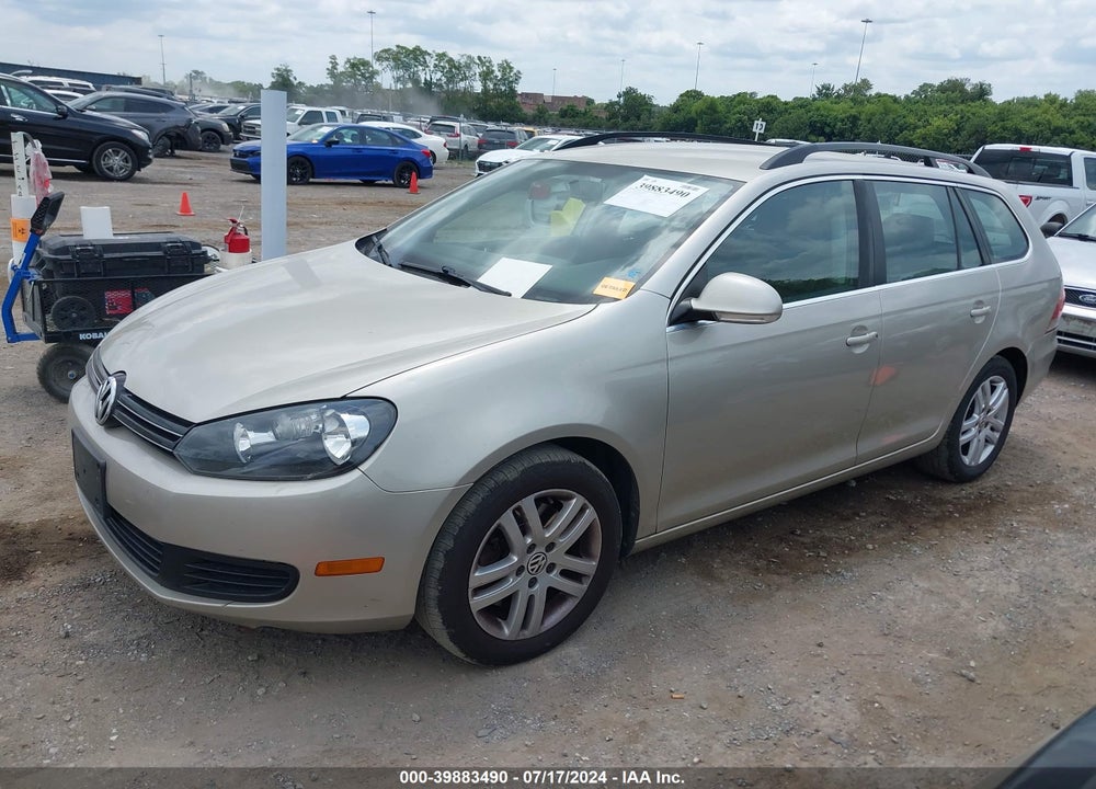 2013 VOLKSWAGEN JETTA SPORTWAGEN 2.0L TDI VIN: 3VWPL7AJ1DM604419