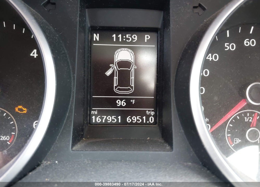 2013 VOLKSWAGEN JETTA SPORTWAGEN 2.0L TDI VIN: 3VWPL7AJ1DM604419