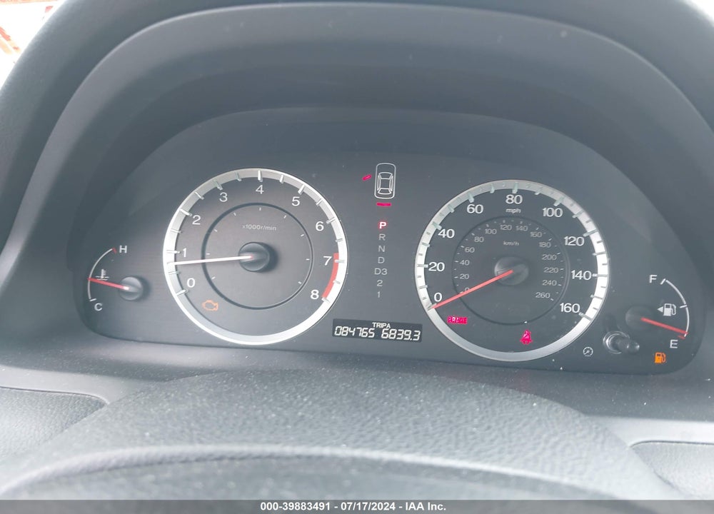 2010 HONDA ACCORD VIN: 5KBCP3F81AB004814