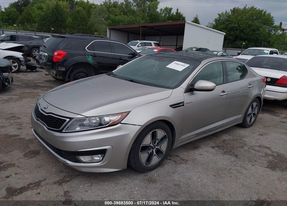 2013 KIA OPTIMA HYBRID VIN: KNAGM4AD9D5045844