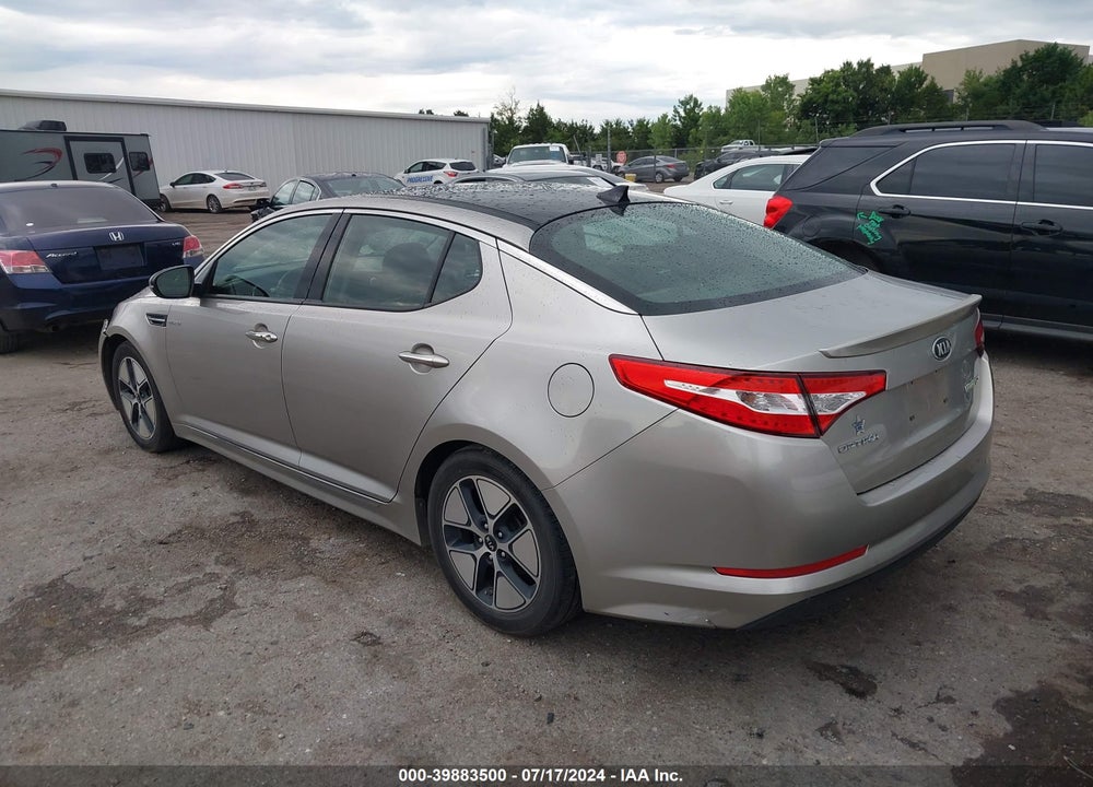 2013 KIA OPTIMA HYBRID VIN: KNAGM4AD9D5045844
