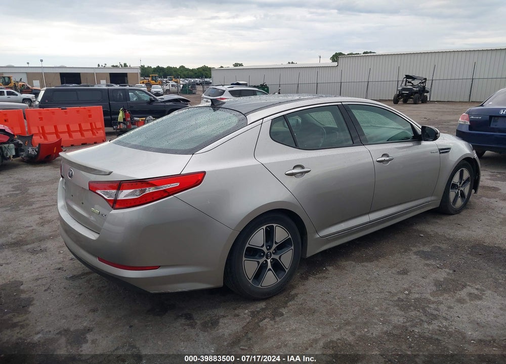 2013 KIA OPTIMA HYBRID VIN: KNAGM4AD9D5045844