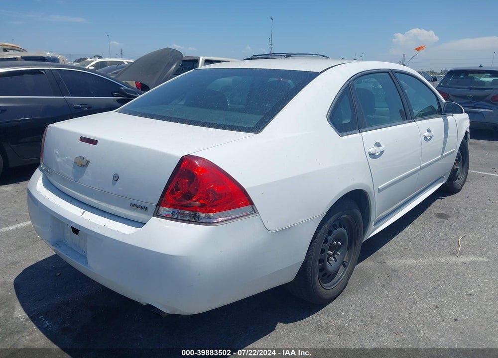 2012 CHEVROLET IMPALA POLICE VIN: 2G1WD5E3XC1157471